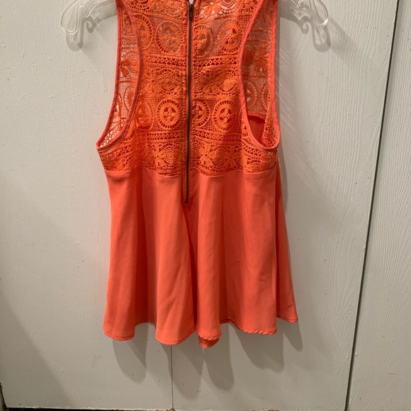Orange tank top - Picture 3 of 4